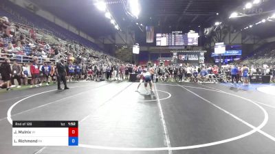 132 lbs Rnd Of 128 - Jack Mulnix, Wisconsin vs Levi Richmond, Pennsylvania