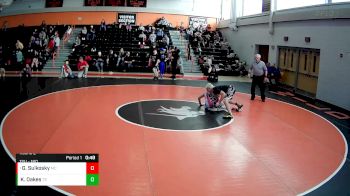 12U - 160 lbs Round 2 - Gage Sulkosky, Marion Center vs Kingston Oakes, The Shop