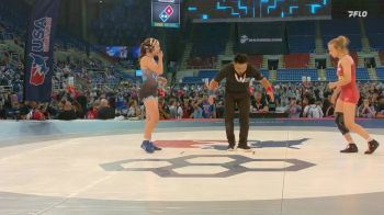 120 lbs Quarters - Amelia Nidelea-Polanin, IL vs Maya Fiodorova, NV