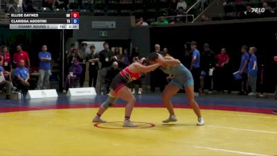 68kg Champ. Round 1 - Ellise Daynes, Dinos WC vs Clarissa Agostini, Team Discipline