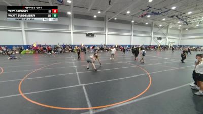 150 lbs Champ. Round 1 - Wyatt Buddemeier, Unattached vs Trey Gregory, Roundtree Wrestling