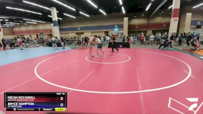 138 lbs Cons. Round 3 - Micah McCaskill, NB Elite Wrestling Club vs Bryce Hampton, 3F Wrestling