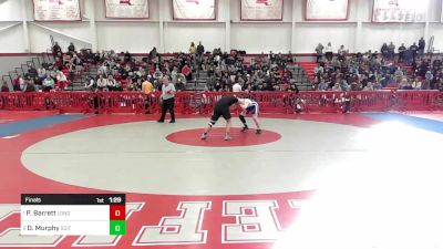 152 lbs Final - Paul Barrett, Longmeadow vs David Murphy, Scituate