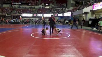 52 lbs Cons. Round 3 - Grady Nelson, Cody Wrestling Club vs Mickey Eckhardt, Big Game Wrestling Club MT