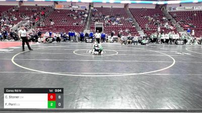 114 lbs Consy Rd Iv - Caden Stoner, Central Mountain vs Francis Perri, Central Dauphin