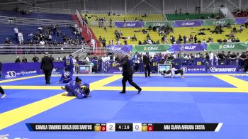 Ana Clara Arruda Costa vs Camila Tamiris Souza Dos Santos 2025 Brasileiro Jiu-Jitsu IBJJF