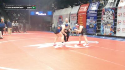 235 Class 1 lbs Cons. Round 1 - Brooklyn Baczek, Hillcrest vs Lainie Schumacher, Lexington