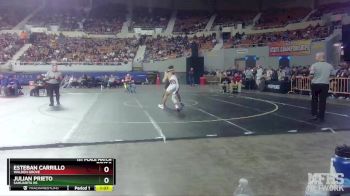 D3-157 lbs 1st Place Match - Esteban Carrillo, Walden Grove vs Julian Prieto, Sahuarita Hs