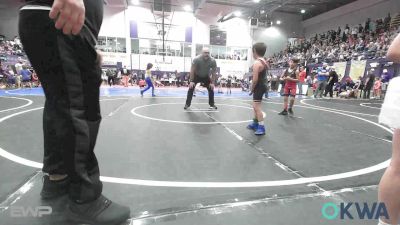 60 lbs Quarterfinal - Braven Tabbytite, HURRICANE WRESTLING ACADEMY vs Gideon Mollenhauer, Sperry Wrestling Club