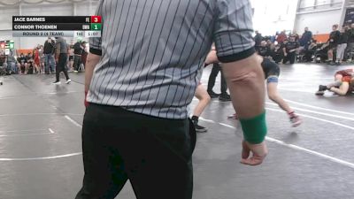 92 lbs Round 2 (4 Team) - Jace Barnes, Firebird Elite vs Connor Thoenen, Donahue WA