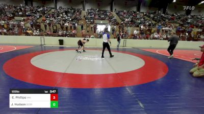 120 lbs Quarterfinal - Easton Phillips, Viking Youth Wrestling vs Jaxson Hudson, Georgia