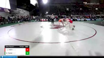 2A 138 lbs Cons. Round 1 - Joel Helm, Melba vs Kolton Foster, Hagerman