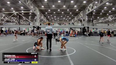 107 lbs Round 7 (8 Team) - Roshna Rai, D3 Training Center vs Juliet Chin, Headhunters WC