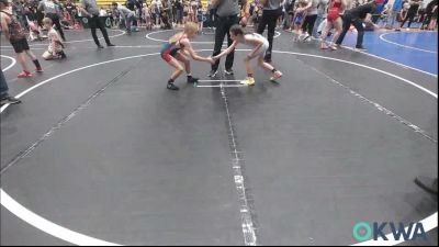 62 lbs Rr Rnd 3 - Vivian Brooks, Huskey Wrestling Club vs Bree Johnson, Standfast