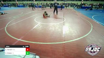 58 lbs Round Of 32 - Easton Terrell, Purler Wrestling Academy (PWA-NWA) vs Carter Green, F-5 Grappling