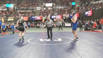AA - 190 lbs Cons. Round 3 - Liam Holm, Gallatin (Bozeman) vs Tyson Scheel, Gallatin (Bozeman)