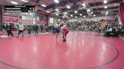 285 lbs Cons. Round 2 - Noah Vartanian, Village Christian vs Matthew Negroe, San Marino