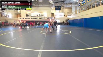 174 lbs Round 1 (6 Team) - Mario Deanda-Lopez, Southwestern Oregon Community College vs Diego Maganda, Southeast Community College