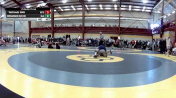 150 lbs Cons. Round 3 - Michael Turi, Wyoming Seminary (PA) vs Benjamin Koch, Blair Academy