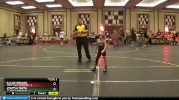 50 lbs Round 3 (6 Team) - Blake Kane, Steel Valley Renegades vs Jackson Claycomb, Florida Scorpions WC