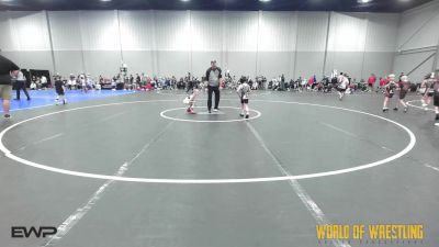 43 lbs Semifinal - Zaiden Medina, Regulators 9U 1 vs Sawyer Watts, Team Savage 9U