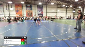 160 lbs Rr Rnd 2 - Jacob Reeves, Arsenal Wrestling Club vs Camden Polk, MI Bad Boys Black