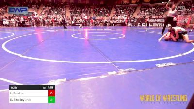 90 lbs Round Of 32 - Landon Reed, Combat Athletics vs Ezekiel Smalley, Open Mats