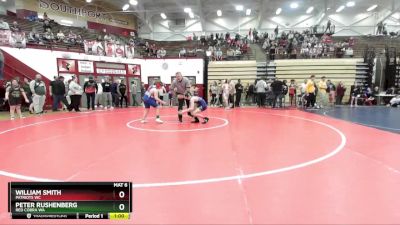 115-126 lbs Quarterfinal - Peter Rushenberg, Red Cobra WA vs William Smith, Patriots WC