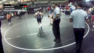 160 lbs Champ. Round 1 - Bentyn Griess, 2TG vs Ericson Lozo, Arlington Eagles