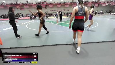 160 A Champ. Round 1 - Destiny Rodriguez, UNATTACHED vs Loralei Smith, Indiana Tech