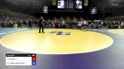 106 lbs Cons 8 #1 - Sarissa Tucker, VA vs Elizabeth Valenzuela Smith, AZ