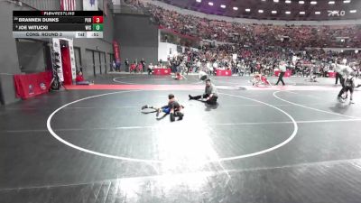 75 lbs Cons. Round 3 - Brannen Dunks, Portage vs Joe Witucki, Wisconsin