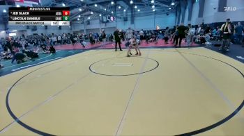 75 lbs 3rd Place Match - Jed Slack, Armstrong County Wrestling Academy vs Lincoln Daniels, Katy Area Wrestling Club