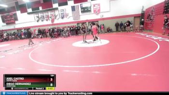 110 lbs Champ. Round 1 - Alexa Carrasco, Prosser (Girls) vs Katalina Ortiz-Williams, Omak