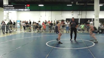 165 lbs Round Of 64 - Nate Moore, VA vs Landon Shaw, TN