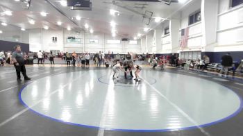 65 lbs Round Of 32 - Cash Wray, MI vs Easton Cunningham, WV
