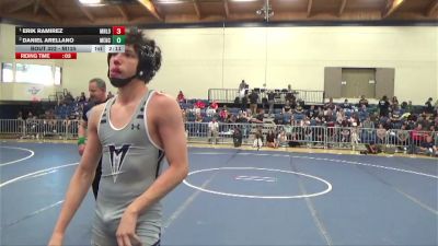 1st Place Match - Erik Ramirez, Menlo College Transition Men vs Daniel Arellano, NCWA Menlo College Men