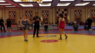50 kg Rr Rnd 2 - Nyla Valencia, California vs Alexandra Szkotnicki, HeadHunters Wrestling Club