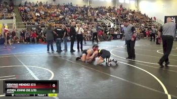 136 lbs Quarterfinal - Kenyno Mendez (c1), Unattached vs Ayden Johns (se 2/5), Pursuit