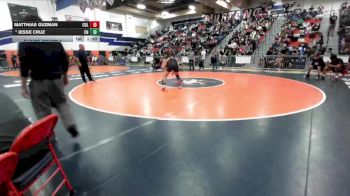 157 lbs Champ. Round 2 - Matthias Guzman, Colony vs Jesse Cruz, Clovis North