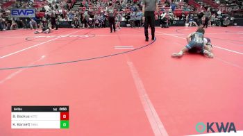 64 lbs Rr Rnd 2 - Blanie Backus, ArkCity Takedown vs Kyson Barnett, Twin Hills