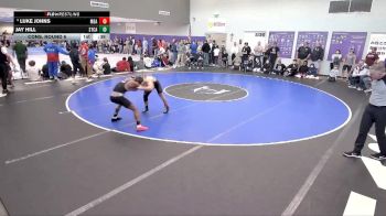 126 lbs Cons. Round 6 - Luke Johns, Montgomery Bell Aca. vs Jay Hill, Station Camp