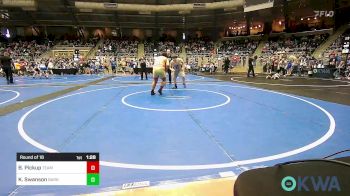 Round Of 16 - Brett Pickup, Team Tulsa Wrestling Club vs Kayden Swanson, Barnsdall Youth Wrestling