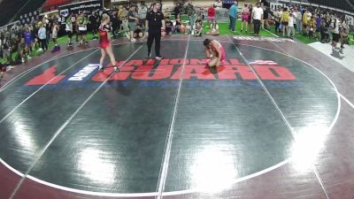 126 lbs Quarters - Kaiulani Kekahuna, Hawaii vs Adalie Hazlett, Montana