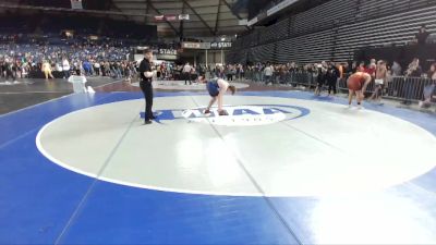 250 lbs Quarterfinal - Adam Thomas, Inland Northwest Wrestling Training Center vs Angel Huizar, Victory Wrestling-Central WA