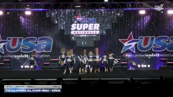 The California All Stars-Mesa - Vogue [2026 L1 Senior - Small Day 2] 2026 USA All Star Super Nationals
