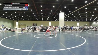 132 lbs Champ. Rd Of 32 - Sy Stoute vs Elijah Montoya-Mora, Cleveland Highschool Wrestling