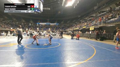 105 lbs Consy Pigtails - Tyson Taylor, Port Allegany vs Sean Tanner, Lower Dauphin