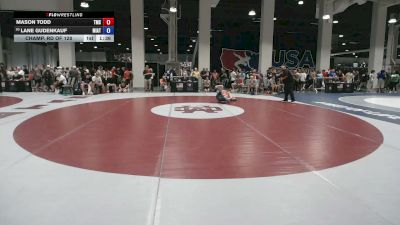 71 kg Champ. Rd Of 128 - Mason Todd, Team Missouri Select vs Lane Gudenkauf, Mission Athletics