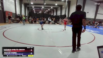 135 lbs Round 4 - Kathryn Ambute-Gibson, Washington vs Reghan Harris, Alaska Battle Cats Wrestling Club